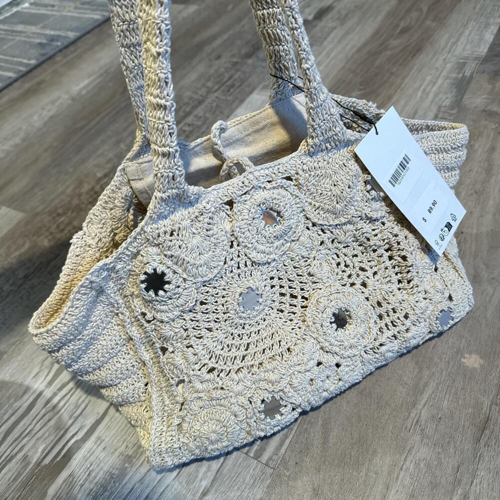 ZARA MIRRORS TOTE BAG - BRAND NEW WITH TAG - Picture 2 of 8